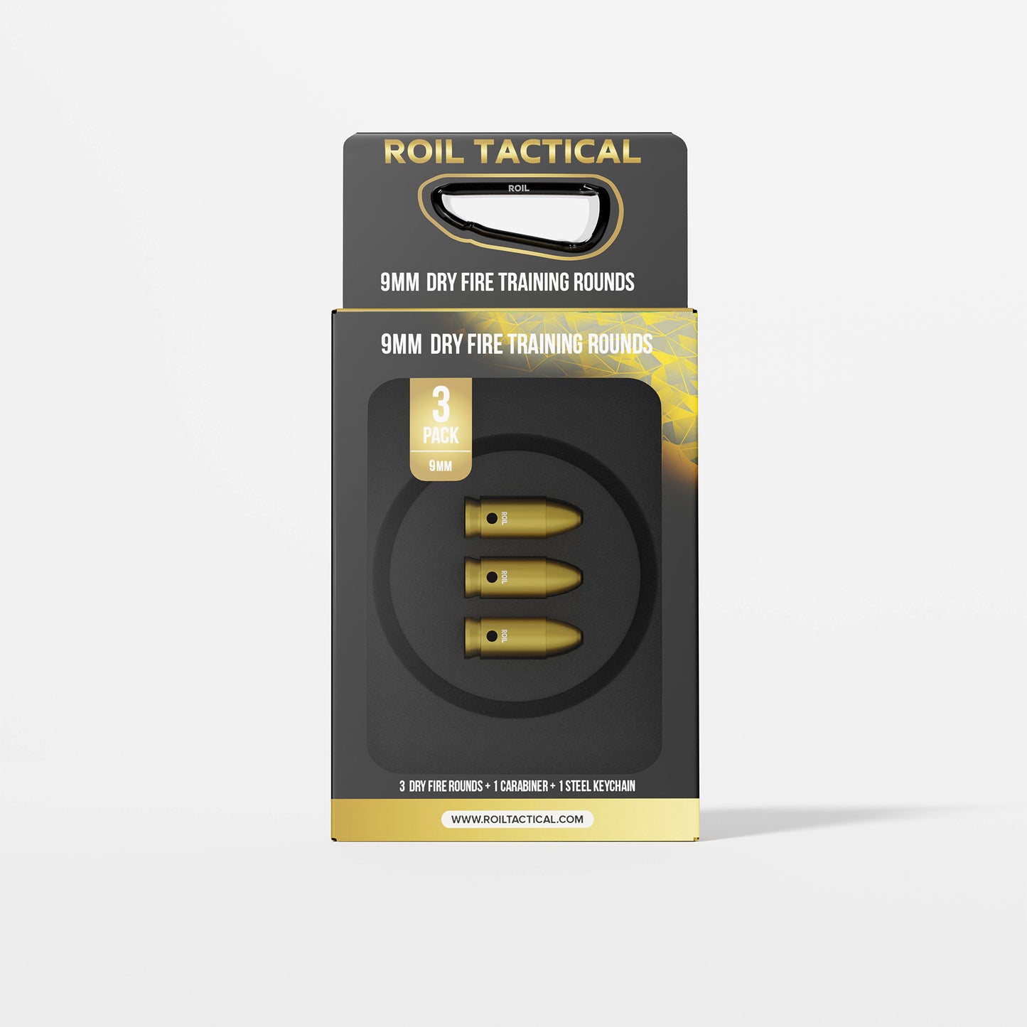 ROIL TACTICAL 9mm Dry Fire Training Rounds 3-Packs (20)